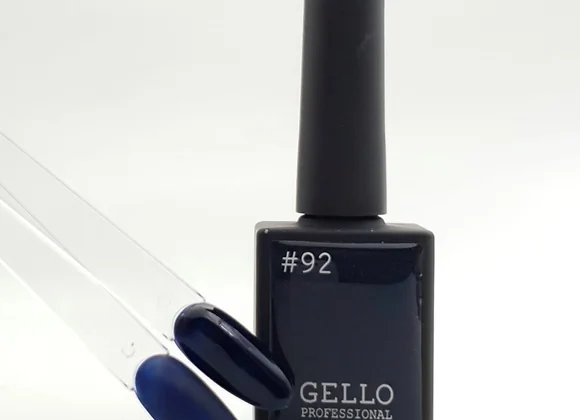 לק ג'ל ג'לו צבע כחול כהה GELLO #92