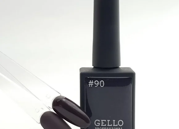 לק ג'ל ג'לו צבע סגול שחור GELLO #90