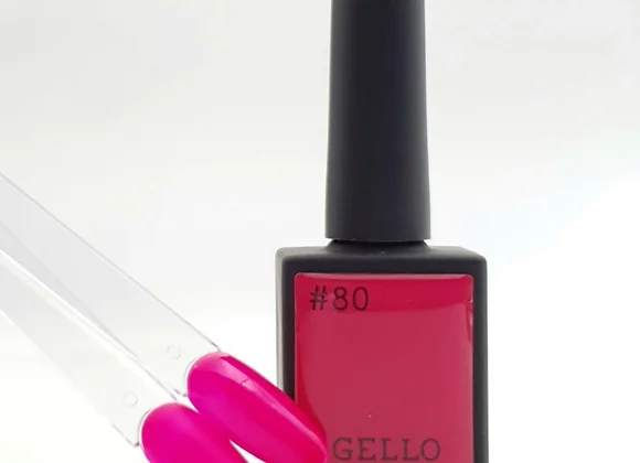 לק ג'ל ג'לו צבע ורוד פוקסיה GELLO #80