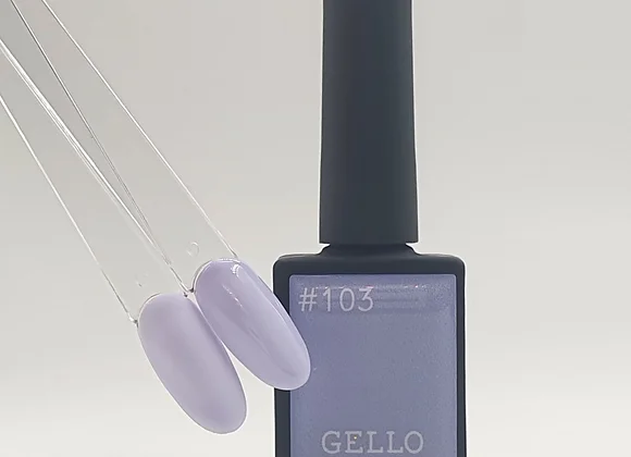 לק ג'ל ג'לו צבע סגול פסטל GELLO #103