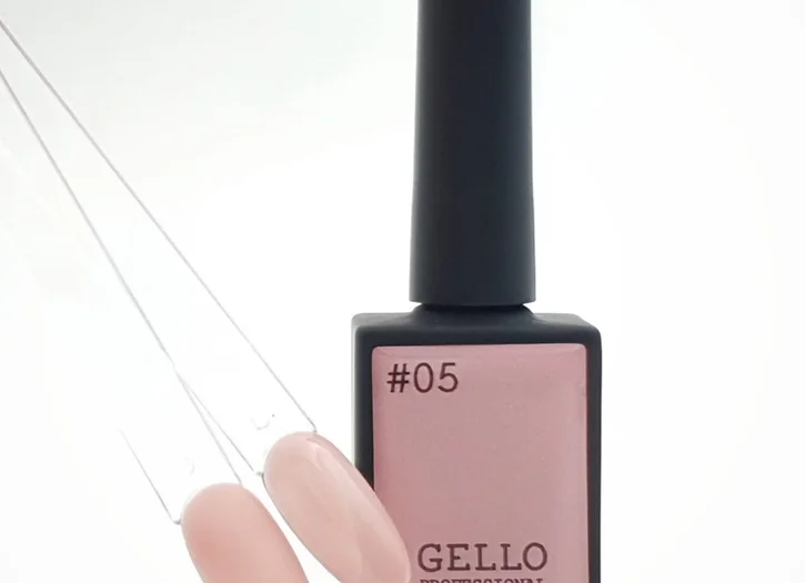 לק ג'ל ג'לו צבע ורוד טבעי GELLO #05