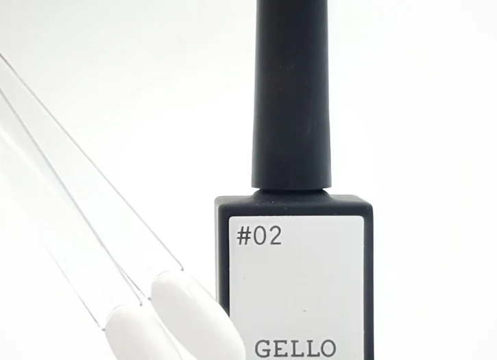 לק ג'ל ג'לו צבע לבן טיפקס GELLO #02